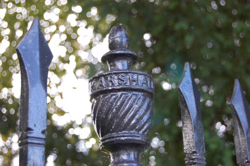 Marshall urn, Lansdown Parade